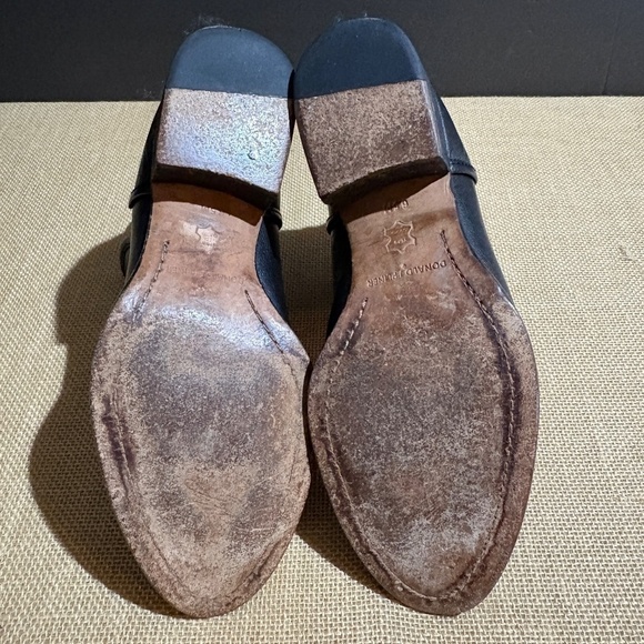 Donald Pliner Women Pronto Leather Ankle Bootie Sz 6.5 Pullon Western City Rodeo - Picture 6 of 10